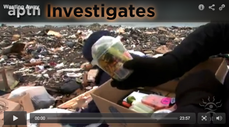 Inuit in Nunavut looking for food at the dump