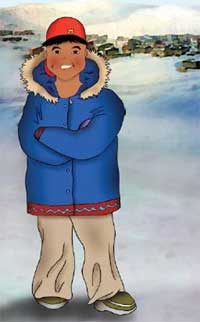 12 year old Inuk boy